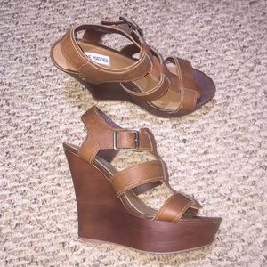 Tan Wedges